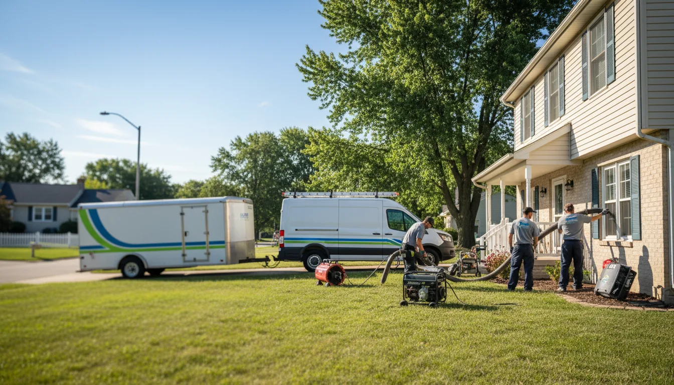 Flooded Basement Restoration And Cleanup With Repair in Kellogg, IA near me